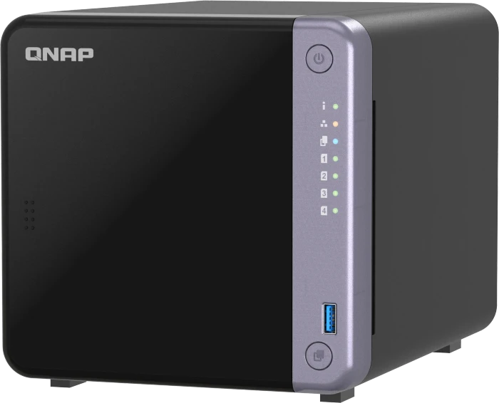 QNAP Turbo Station TS-432X-4G 88TB, 4GB RAM, 1x SFP+ 10Gb/s, 2x RJ-45 2.5GBase-T