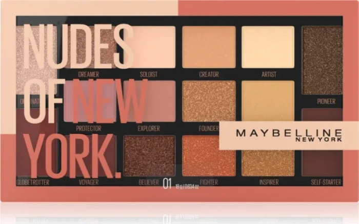 Maybelline Nudes of New York Lidschatten Palette