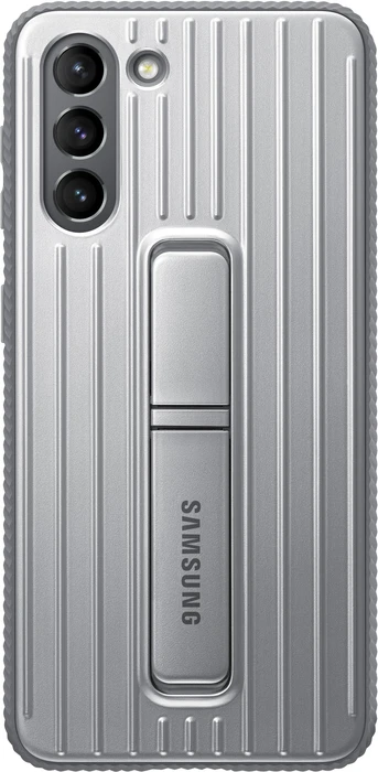 Samsung Protective Standing Cover für Galaxy S21 grau