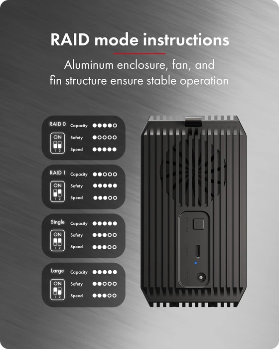 RaidSonic Icy Box IB-RD3720-CU3, USB-C 3.0
