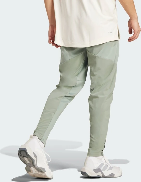 adidas Designed for Training Hybrid Trainingshose lang silver green (Herren)