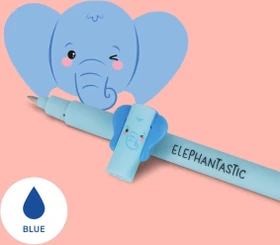 Legami löschbarer Gelroller Elefant hellblau
