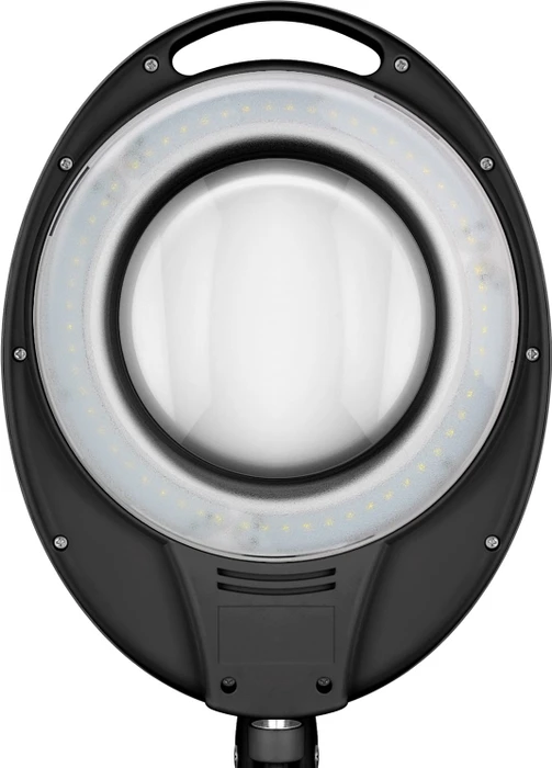 Wentronic Goobay LED-Klemm-Lupenleuchte, 8W, 1.75x, 3 Dioptrien schwarz