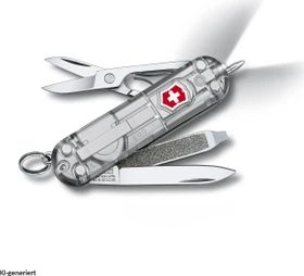 Victorinox Signature Lite Taschenmesser rot transparent