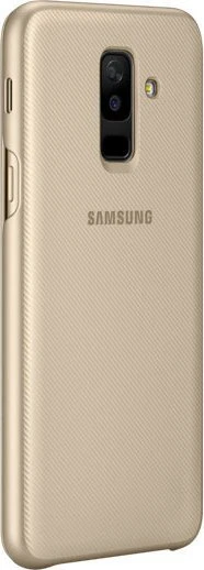 Samsung Flip Wallet für Galaxy A6+ (2018) gold