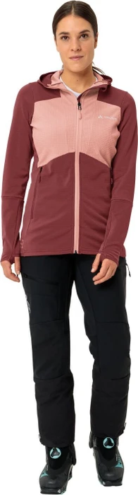 Vaude Monviso Grid Fleece Funktionsjacke redeva (Damen)