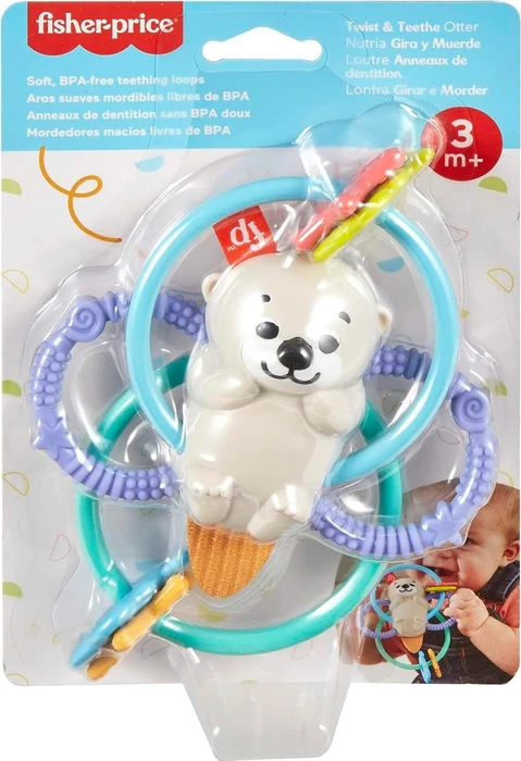 Mattel Fisher-Price Otter Greif- und Beißring