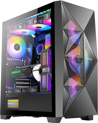 Antec Dark League Dark Fleet DF800, Glasfenster