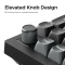 Keychron V5 Ultra 8K Wireless, 96%, schwarz, LEDs RGB, Keychron Silk POM BANANA, USB/Bluetooth, US Vorschaubild