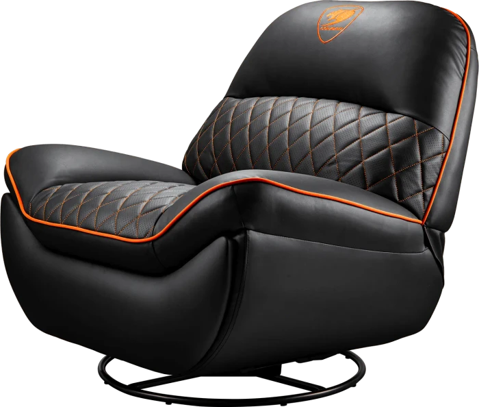 Cougar Overlord CGR-OVL-ORB Gaming-Sofa, schwarz/orange
