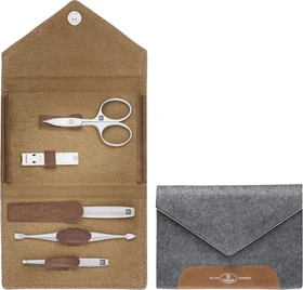 Zwilling Taschen-Etui Maniküre/Pediküre-Set 5-teilig Filz