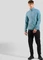 Odlo The Run Easy Warm Hybrid Funktionsjacke provincial blue (Herren) Vorschaubild