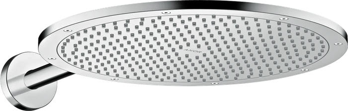 Hansgrohe Axor ShowerSolutions Kopfbrause 350 1jet mit Brausearm edelstahloptik