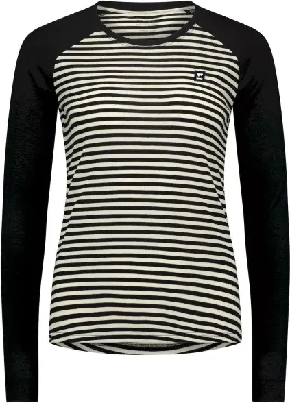 Mons Royale Raglan Funktionsshirt langarm jailbird (Damen)