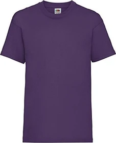 Fruit Of The Loom Valueweight T-Shirt kurzarm purple (Junior)