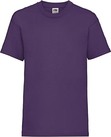 Fruit Of The Loom Valueweight T-Shirt kurzarm purple (Junior)