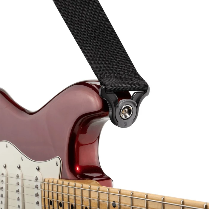 D'Addario Auto Lock Polypro Guitar Strap Black