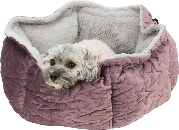 Trixie Bett Estelle, Ø50cm, violett/grau