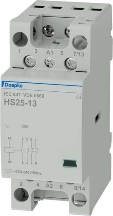 Doepke Installationsschütze HS 2-230AC/25-13