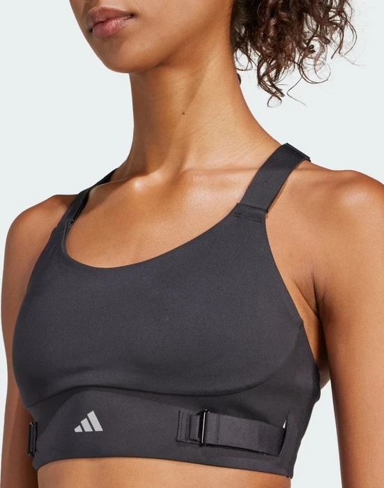 adidas FastImpact Luxe Run High-Support Sport-BH black (Damen)