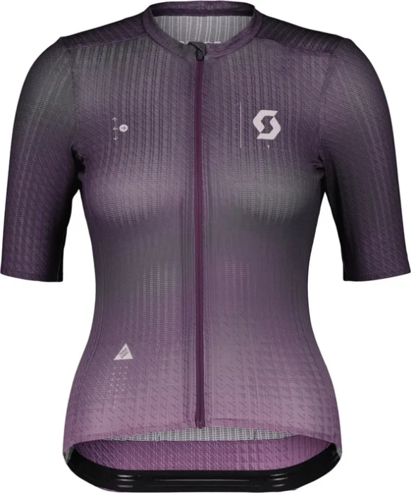 Scott Unlimited SL Trikot kurzarm vivid purple/misty purple (Damen)
