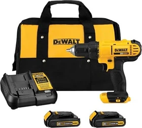DeWalt DCD771C2 Akku-Bohrschrauber inkl. Koffer + 2 Akkus 1.3Ah