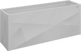 Biohort X-Design Hochbeet 2x0.5 silber-metallic