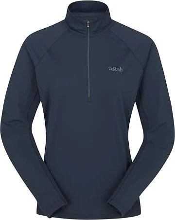 Rab Sonic LS Zip Funktionsshirt langarm tempest blue (Damen)