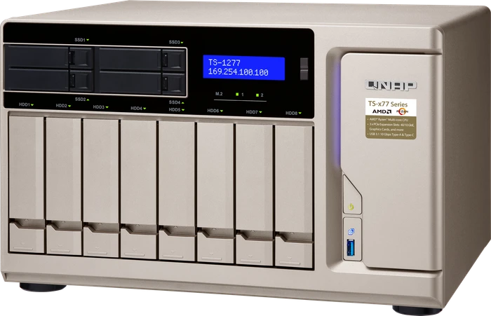QNAP Turbo Station TS-1277-1700-16G 24TB, 16GB RAM, 4x RJ-45 1000Base-T, 1x USB-C 3.1