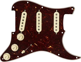 Fender Pre-Wired Strat Pickguard, Texas Special SSS (verschiedene Farben)