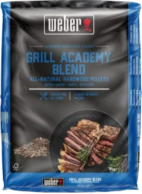Weber All-Natural Hardwood Räucherpellets Grill Academy Blend,  8kg