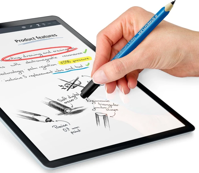 Staedtler Mars Lumograph digital jumbo EMR Stylus, blau