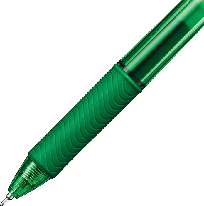 Pentel EnerGel X BLN105 0.5mm/0.25mm Gelroller grün/transparent
