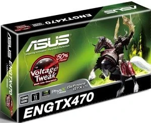 ASUS GeForce GTX 470, ENGTX470/2DI/1280MD5, 1.25GB GDDR5, 2x DVI, Mini HDMI