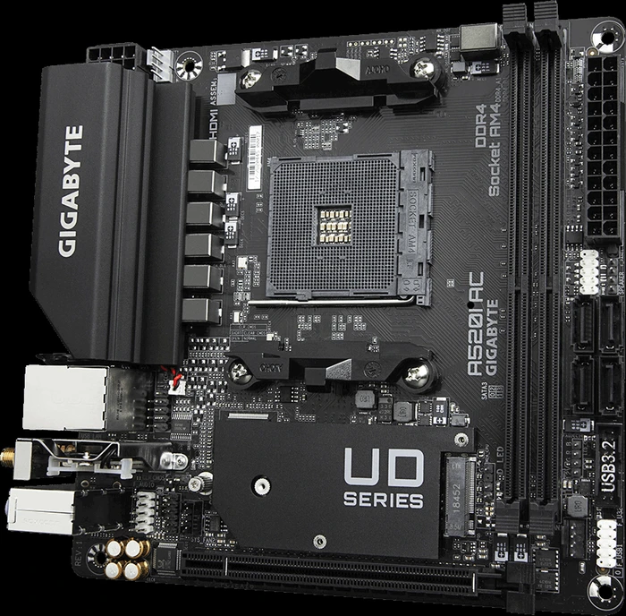 GIGABYTE A520I AC (AMD AM4)