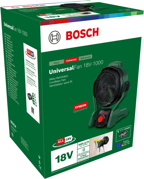 Bosch UniversalFan 18V-1000 Tischventilator