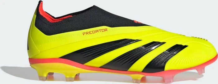 adidas Predator Elite Laceless FG team solar yellow 2/core black/solar red (Junior)