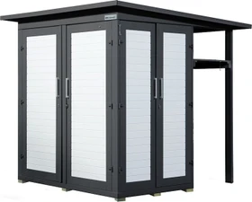 Weka GartenQ Multi Gerätehaus anthrazit
