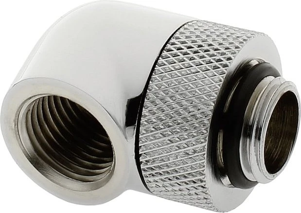 XSPC 90°-Verbinder G1/4" V2, silber