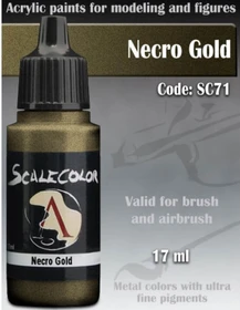Scale75 ScaleColor Metal N' Alchemy necro gold, 17ml