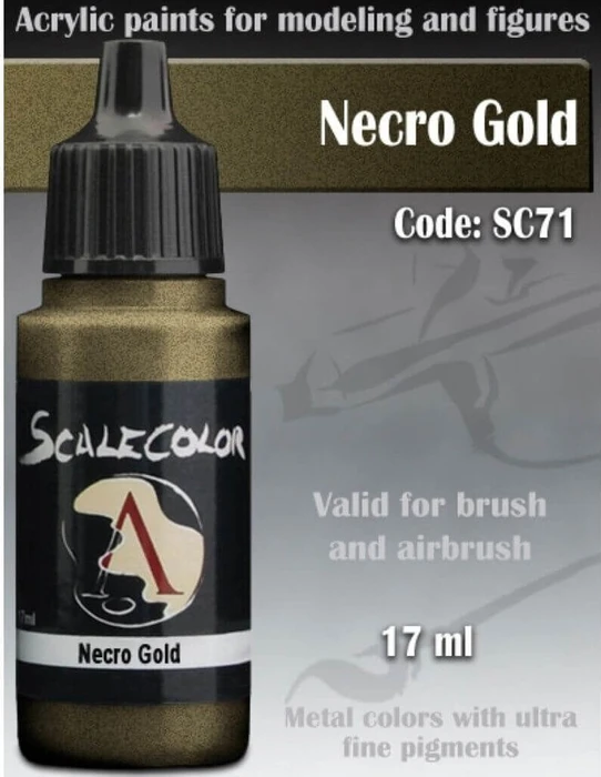 Scale75 ScaleColor Metal N' Alchemy necro gold, 17ml