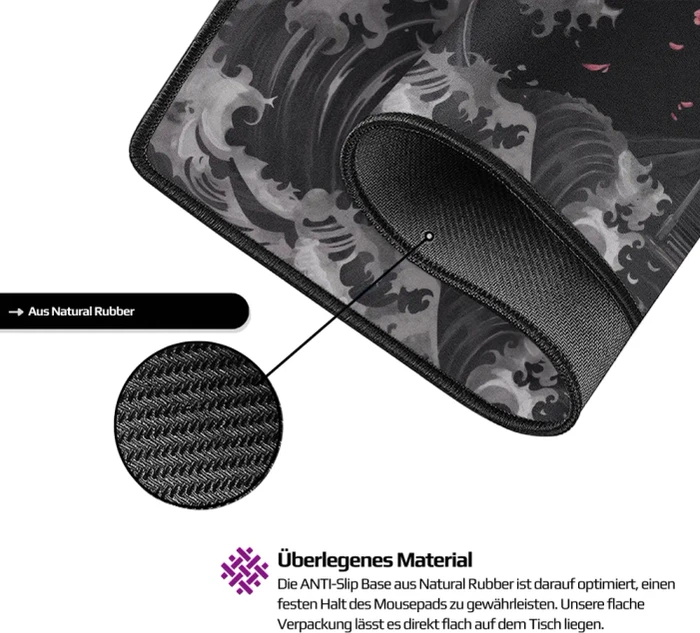 Nyfter Nyfpad 3XL Sakura V4 Premium Gaming Mousepad, 1200x600mm