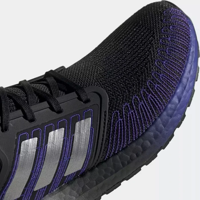 adidas Ultraboost 20 core black/silver metallic/cloud white (Herren)