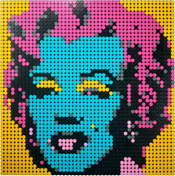 LEGO Art - Andy Warhol's Marilyn Monroe