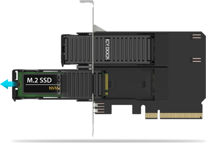 Icy Dock ExpressSlot Core MB312M4P-B