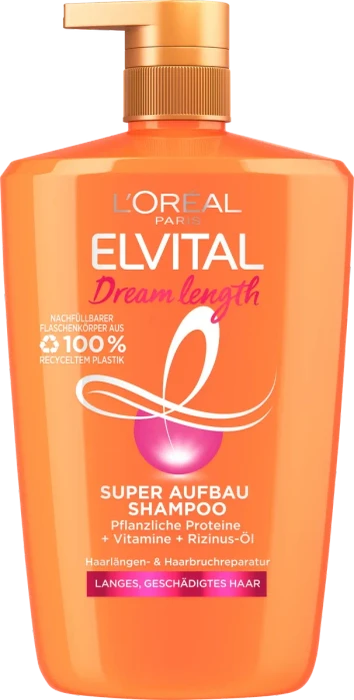 L'Oréal Elvital Dream Length Shampoo, 1l