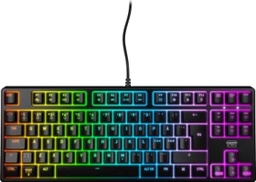 Cherry Xtrfy K4V2 TKL, schwarz, LEDs RGB, MX2A RGB RED, USB, ND