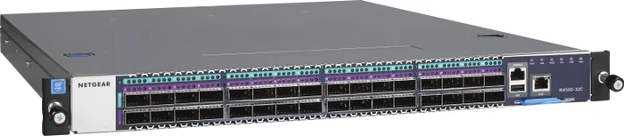 Netgear AVoIP M4500 Rackmount 100G Managed Switch, 32x QSFP28