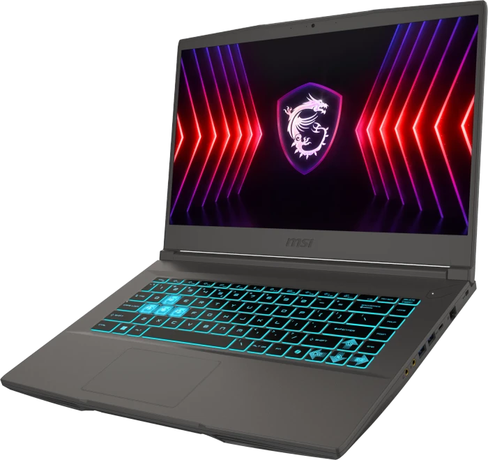 MSI Thin 15 B13UC-3073, Core i5-13420H, 16GB RAM, 512GB SSD, GeForce RTX 3050, DE