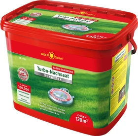 Wolf-Garten LR-S250 Turbo-Nachsaat Rasensaat Schatten, 5kg